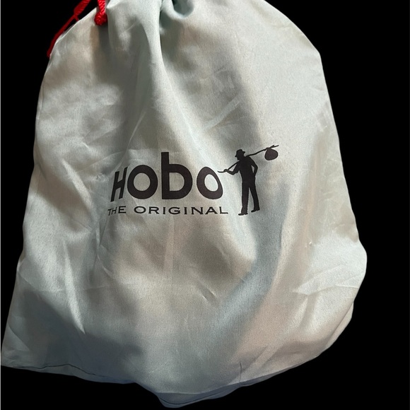 HOBO Handbag Cambel Crossbody in Chili Red Buffed Leather Bag AUTHENTIC - Picture 2 of 4